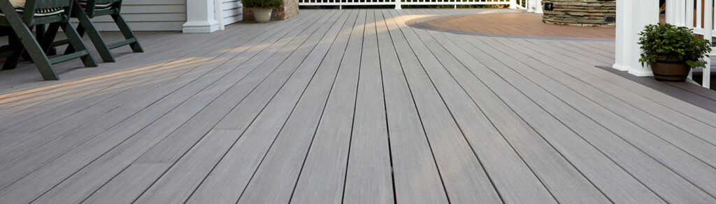 Deck Board Spacing TimberTech Coastline Mahogany Dark Hickory Vintage Collection AZEK Decking Hero