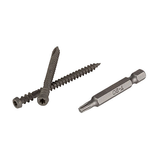 Fastener TOPLoc Dark Gray TimberTech 9318 1